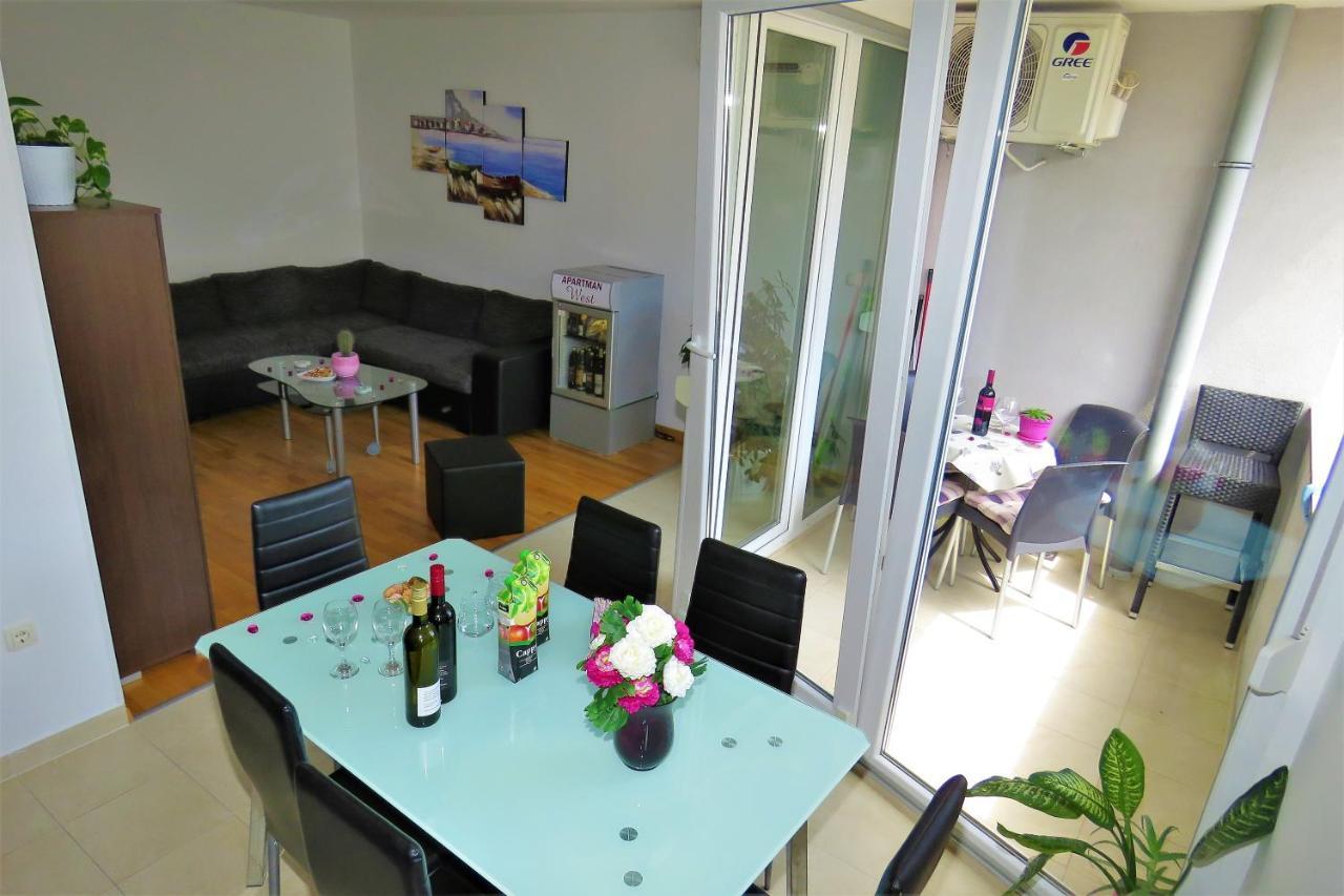 Apartment West Makarska Dış mekan fotoğraf